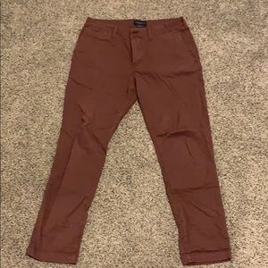 American Eagle 32x30 Red Chino Pants